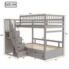 A diagram of a bunk bed with dimensions. Náhled obrázku produktu