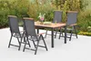 Merxx "Siena" Gartenmöbel Set 5tlg., 4 Klappsessel, Produktbild-Vorschau 1