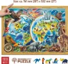 Puzzle in legno HOLZSTADT Il pianeta della natura, 1010 Anteprima dell’immagine prodotto 3