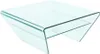 Table basse moderne en verre FANTOME 70 cm, forme Voir les images du produit 7