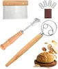 3er-Set Teigbesen - Teigkarte - Teigmesser, 33 cm Produktbild-Vorschau 1