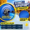 tillvex® Zimní plavecká podložka XXL, 200x240 cm, včetně 12 Náhled obrázku produktu 4