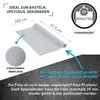 Product information collage showing dimensions and features. Produktbild-Vorschau