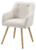 riess-ambiente Armlehnstuhl SCANDINAVIA MEISTERSTÜCK beige Produktbild-Vorschau 11