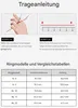 kuny Smart Ring Gold, Größe 9#, mit Ladefach, Abo-frei, Produktbild-Vorschau 4