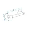 Porte Papier-Toilette Tutumi 332869A Black Voir les images du produit 10