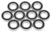 10x 6901-2RS Kugellager, doppelt abgedichtet, 12x24x6 mm Produktbild-Vorschau
