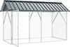 2025 Moderne Vogelvoliere Anthrazit 112x227x141 cm Stahl - Produktbild-Vorschau 1