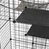 JOIEYOU 4 Tier Outdoor Cat Cage Outdoor Cat Enclosure Náhled obrázku produktu 4