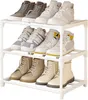 Schuhschrank Schmal, Schuhregal mit 3 Ebenen, Schuhablage Produktbild-Vorschau 1