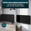 2000-W-Smart-Flächenheizkörper – Schwarzes Glas und Produktbild-Vorschau 5