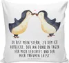 Mr. & Mrs. Panda Sofakissen Pinguin Liebe - Weiß - Produktbild-Vorschau 1