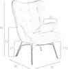 Angel Cerdá Sessel Stoff Beige 5023 Produktbild-Vorschau 8