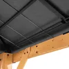 Close-up view of the underside of a gazebo roof and wooden support beams. Náhled obrázku produktu