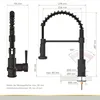 Lenz NOVA Küchenarmatur Schwarz-matt, flexible Produktbild-Vorschau 5