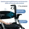 ELONEO 2in1 carrozzina rollator pieghevole e leggera con Anteprima dell’immagine prodotto 2