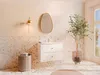 Badezimmermöbel hängend - Weiß - 80 cm - SATOBAL Produktbild-Vorschau 2