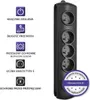Qoltec 50105, 4 AC-Ausgänge, 230 V, 50 Hz, 10 A, 3680 W, Produktbild-Vorschau 4