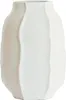 Light & Living Vase Saphira aus Stein mit matter weißer Produktbild-Vorschau 1