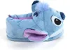 A single blue Stitch slipper is shown against a white background. Produktbild-Vorschau