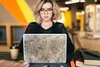 MuchoWow® Laptop Aufkleber Sticker Cover Beton - Rost - Produktbild-Vorschau 5