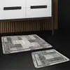 Miqna 2-tlg. rutschfestes Badteppich Set , waschbar (60x100 Produktbild-Vorschau 1