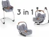 Smoby - Comfort Baby - Graue Siege + Hochstuhl 3 in 1 - für Produktbild-Vorschau 1
