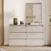 Moderne Kommode HANA M6, Kaschmir 120cm Produktbild-Vorschau 2