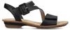 Rieker Damen Sandalen Sandaletten Blockabsatz 63460, Produktbild-Vorschau 2