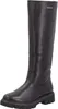 A black leather boot on a white background. Náhled obrázku produktu