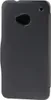 Handyhülle Tasche für HTC One / M7 schwarz gebürstet Produktbild-Vorschau 3