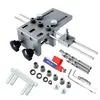 A woodworking jig and its accessories are laid out on a white background. Náhľad obrázku produktu