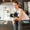 HOMCOM Kurzhantel, Hexagon Gummihantel, 35 kg Fitness Produktbild-Vorschau 8