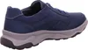 A side view of a blue men's sneaker with a gray sole. Produktbild-Vorschau