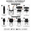 BigDean Camping Set klappbar – 4x Campingstühle + 1x Produktbild-Vorschau 7