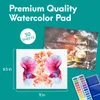 MozArt Supplies Premium Aquarellpapier A4 30 Blatt 300 g/m² Produktbild-Vorschau 3