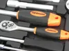 A close-up view of two ratchets from a tool set, with the brand name 'Heidmann' visible on the handles. Anteprima dell’immagine prodotto
