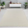 Schöner warmer Teppich mit elegantem Rautenmuster in creme Produktbild-Vorschau 1