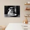 Leinwand Bilder 80x60 cm - Tiere, Komisch - Bulldogge, Produktbild-Vorschau 2