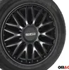 Sparco kryty nábojov 15 palcov Roma šedá čierna 4ks Náhľad obrázku produktu 6