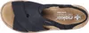 Rieker Damen Keil-Sandaletten Blau Voir les images du produit 5