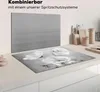 KitchenYeah© Herdabdeckplatte Stilleben - Blumen - Schwarz Produktbild-Vorschau 3