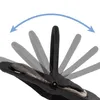 A baby bouncer with its handle shown in multiple positions, indicating adjustability. Produktbild-Vorschau
