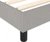 vidaXL Box spring bed frame light grey 160x200 cm fabric Náhled obrázku produktu 6