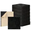 TolleTour 24X Akustikschaumstoff Selbstklebend Schwarz Produktbild-Vorschau 1