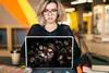 MuchoWow® Laptop Aufkleber Sticker Cover Frau - Luxus - Produktbild-Vorschau 5