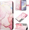 Galaxy S25 Hülle, Marmor Motiv Kunstleder Tasche Produktbild-Vorschau 1