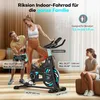 Magnetwiderstand Heimtrainer, Ultraleises Fahrrad mit LCD Produktbild-Vorschau 7