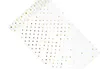 Tischläufer Organza gepunktet 36cm x 9m Rolle Weiß Gold Produktbild-Vorschau 4