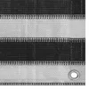 Tapis de tente anthracite et blanc 400x500 cm HDPE Voir les images du produit 3